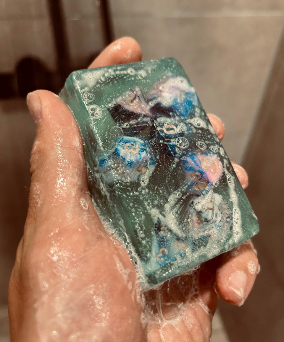 Bar of Blossoms feat. DianaOfTheRose - Dice Soap - Dungeons & Bubbles