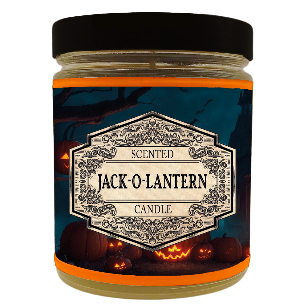 Jack-O-Lantern Scented Candle
