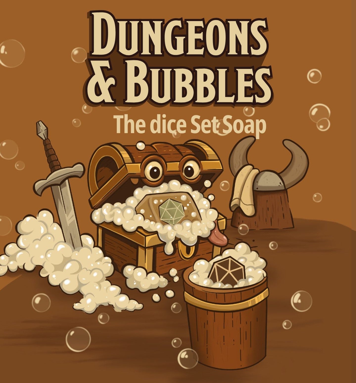 Dice Soap - Dungeons & Bubbles