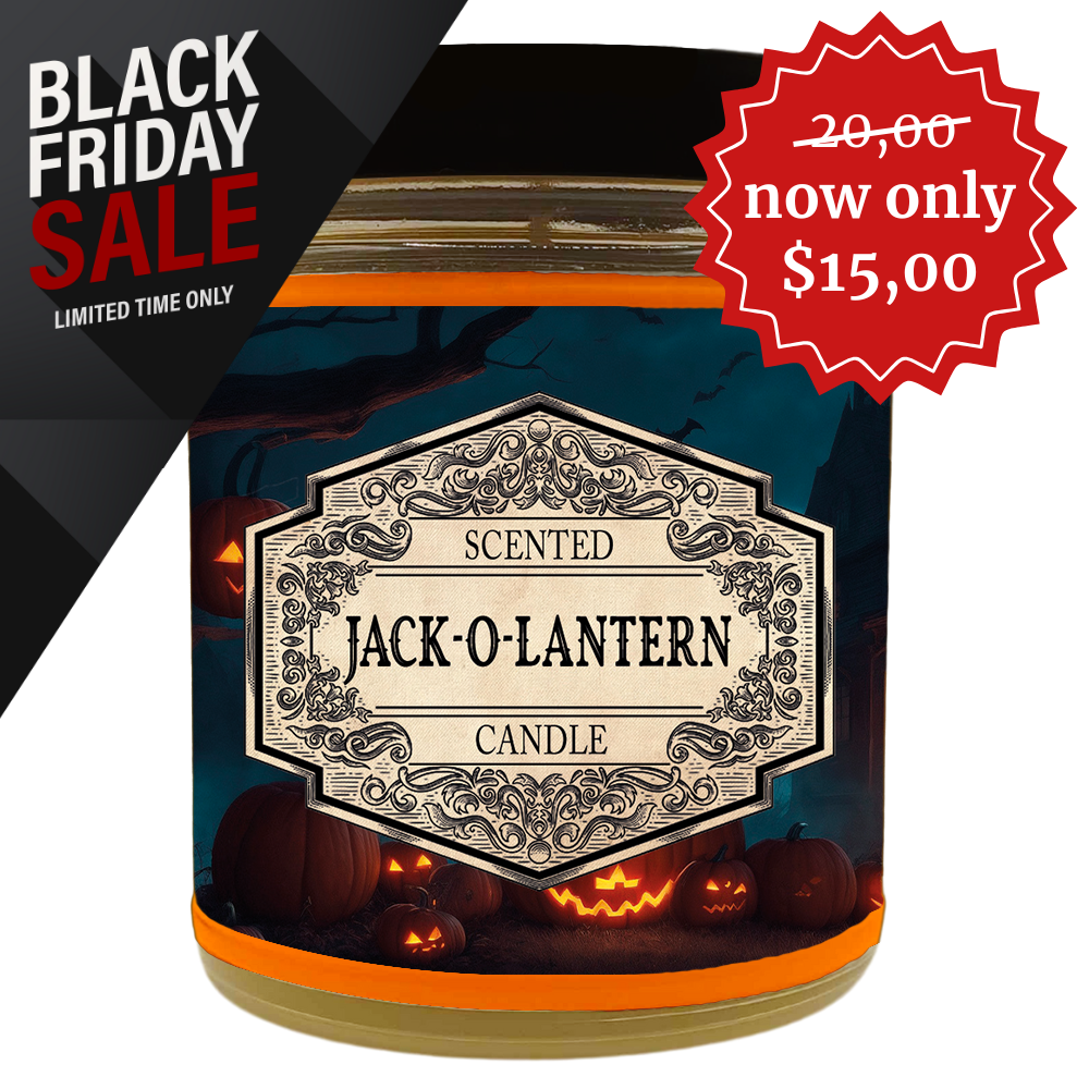 Jack-O-Lantern Scented Candle