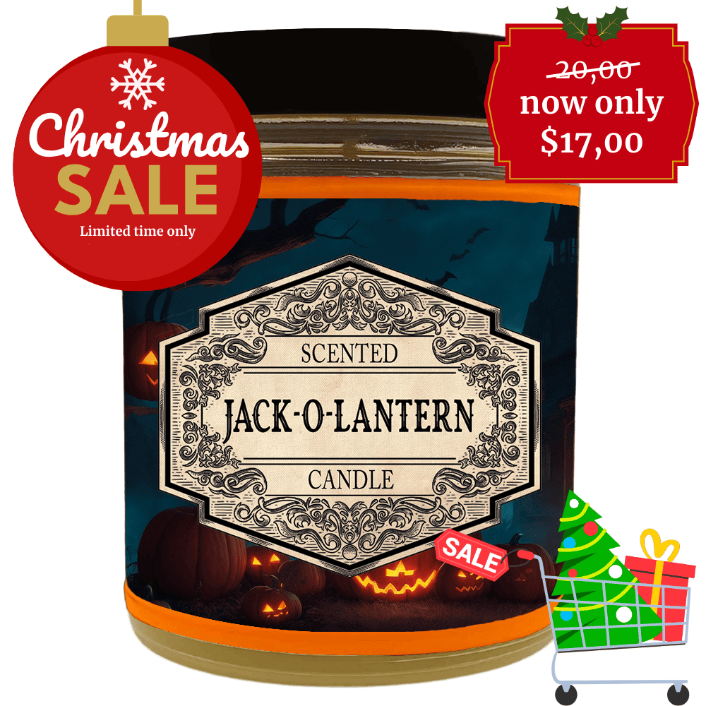 Jack-O-Lantern Scented Candle