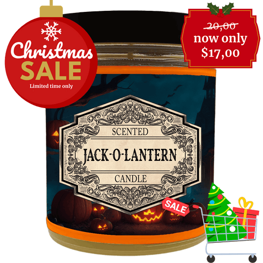 Jack-O-Lantern Scented Candle