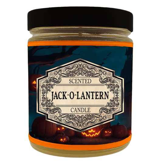 Jack-O-Lantern Scented Candle